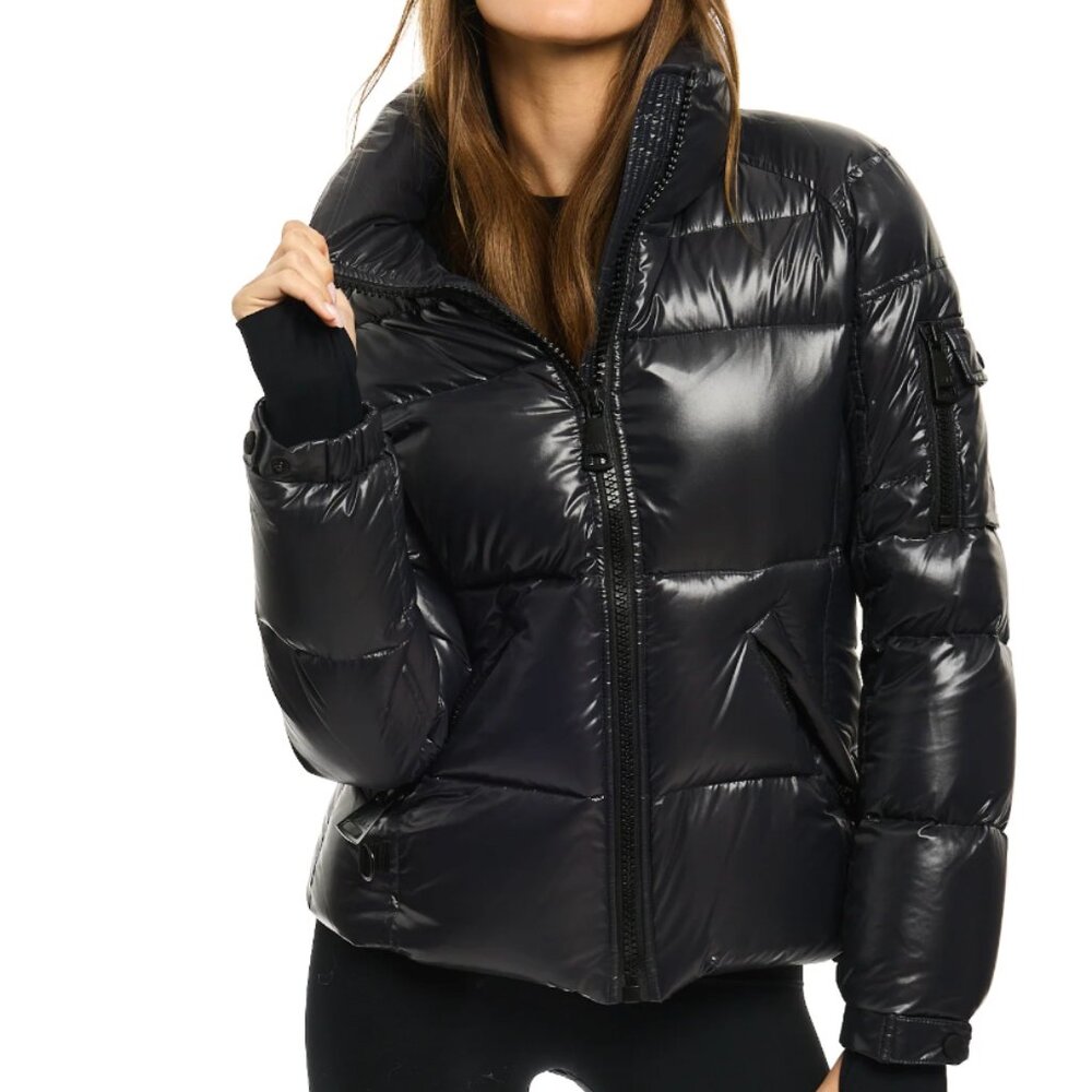 SAM. Freestyle Black Short Puffer Jacket